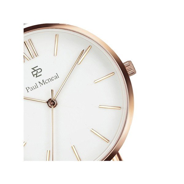 Timeless női karóra arany színű rozsdamentes acél szíjjal - Paul McNeal-image-4
