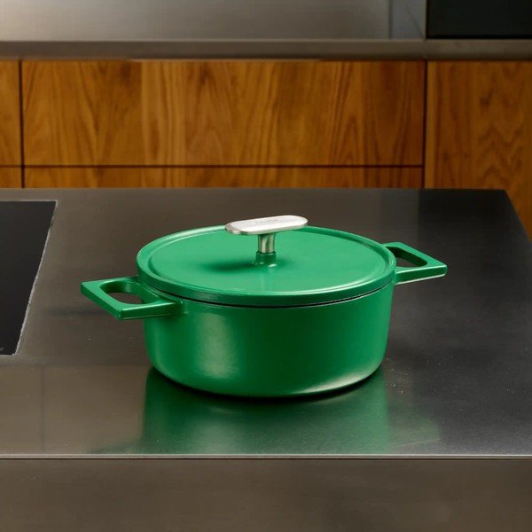 Indukciós tűzhelyhez alkalmas öntöttvas lábas fedővel 2 l Mattia 3.0 – FABINI-image-1