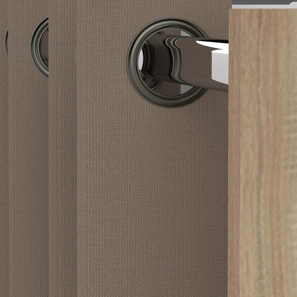 Fehér-barna ruhásszekrény tölgyfa dekorral 185x182 cm Tom - TemaHome -image-1