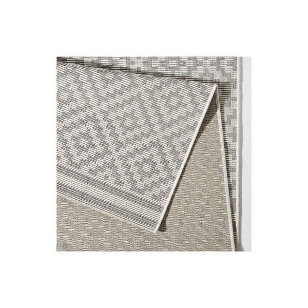 Karo szürke kültéri szőnyeg, 80 x 150 cm - Bougari-image-3