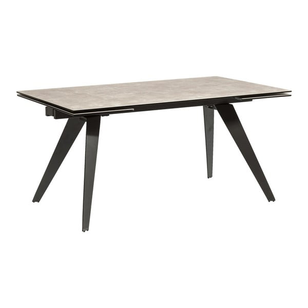 Amsterdam fekete kinyitható asztal - Kare Design