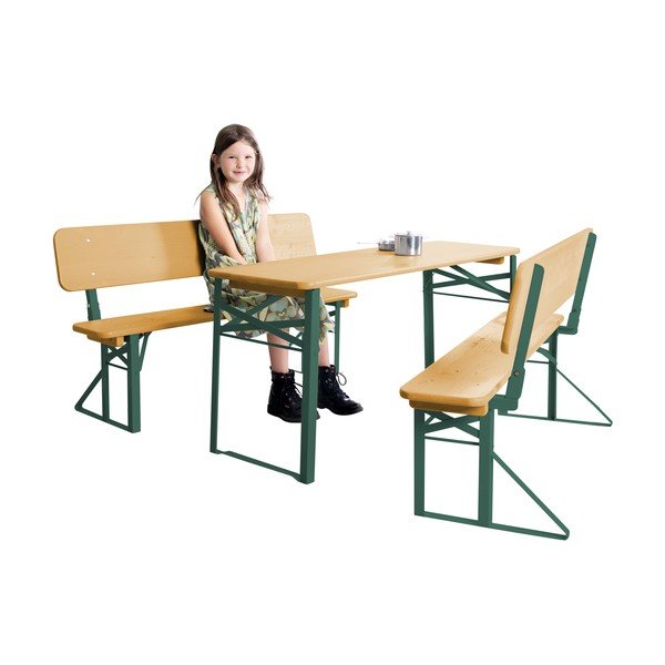 Gyerek kerti bútorszett 3 db-os – Roba-image-1