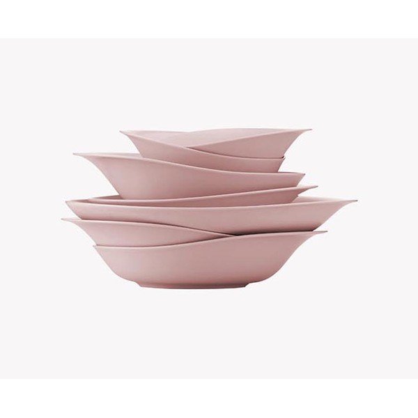 Rose 29 db-os rózsaszín porcelán étkészlet - Kütahya Porselen-image-1