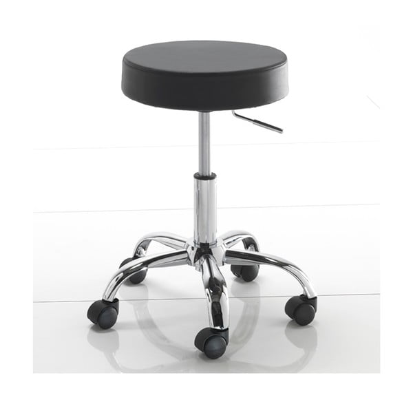 Tizio fekete gurulós ülőke - Tomasucci-image-1