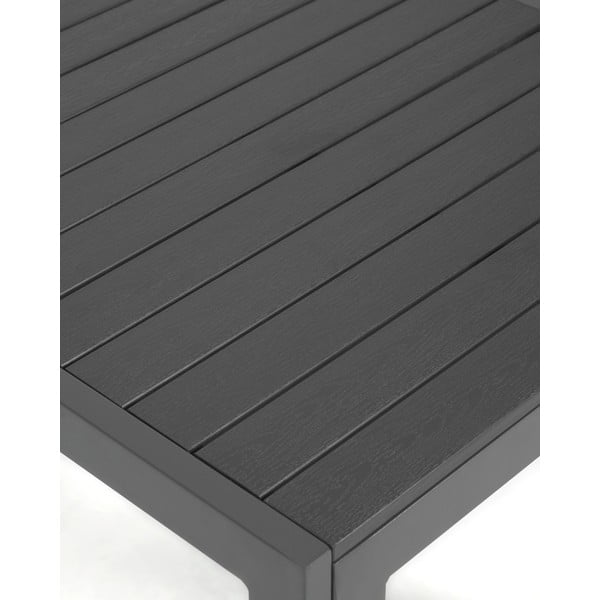 Sirley szürke alumínium kültéri asztal, 70 x 70 cm - Kave Home-image-4