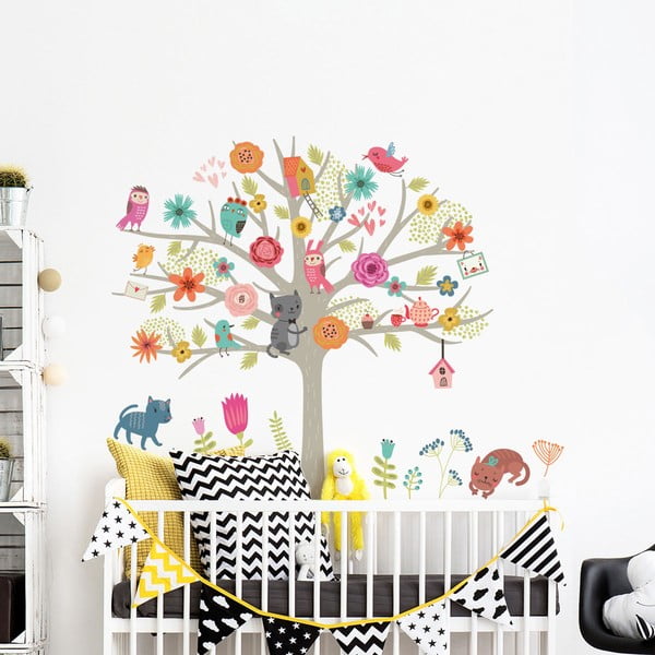 Scandinavian Tree gyerek falmatrica szett - Ambiance-image-2