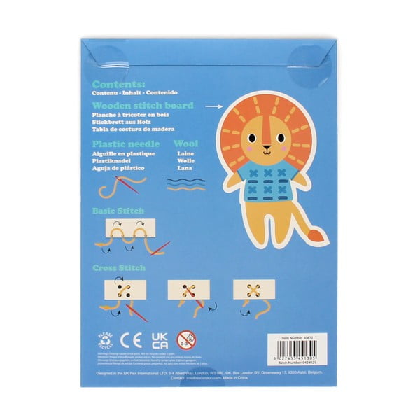 Hímzőkészlet Lion – Rex London-image-3