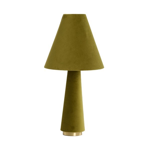 Zöld asztali lámpa textil búrával (magasság 61 cm) Devia – Light & Living-image-2