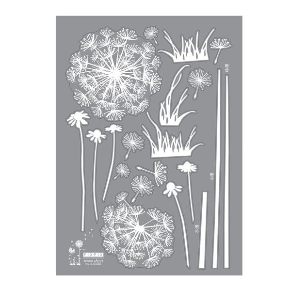 Dandelion Flowers Stickers falmatrica szett - Ambiance-image-2