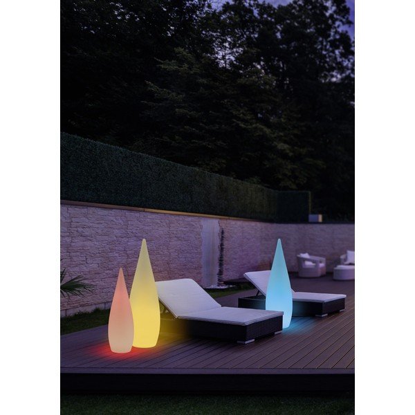 Napelemes LED kültéri lámpa ø 25 cm Palmas – Reality-image-1