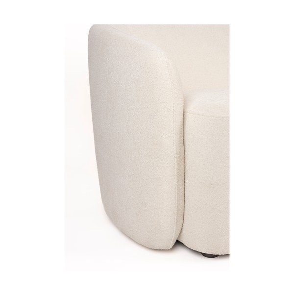 Krémszínű kanapé 181 cm Len – White Label-image-4