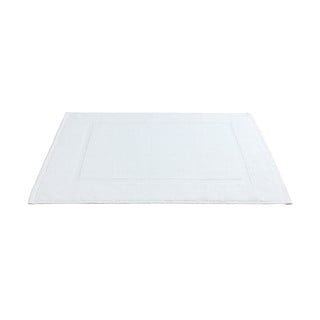 Fehér textil fürdőszobai kilépő 40x60 cm Zen – Allstar