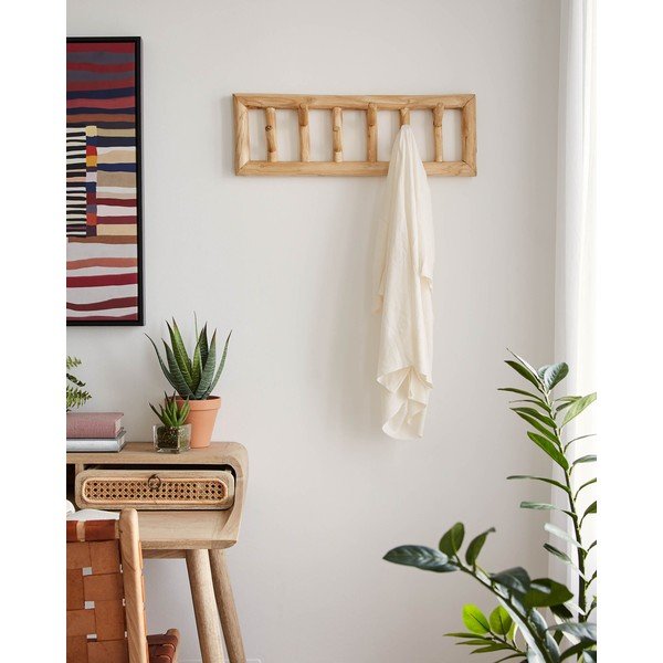 Athina teakfa fali fogas - Kave Home-image-3