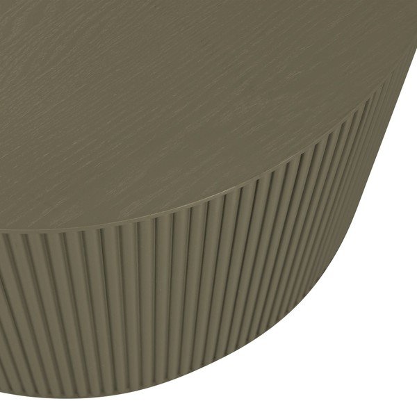 Khaki kerek dohányzóasztal ø 60 cm Sanne – WOOOD-image-3