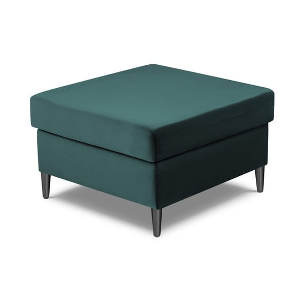 Petróleum színű bársony lábtartó Kyoto – Cosmopolitan Design-image-2