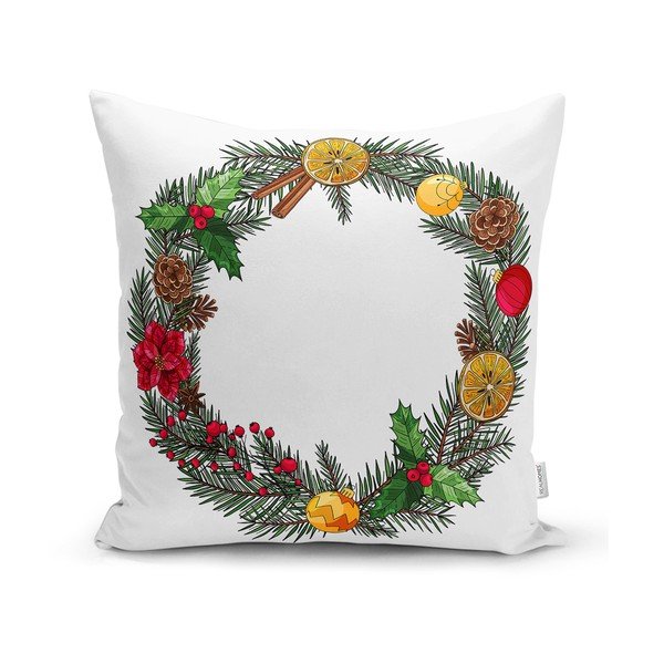 Párnahuzat karácsonyi mintával 43x43 cm – Mila Home