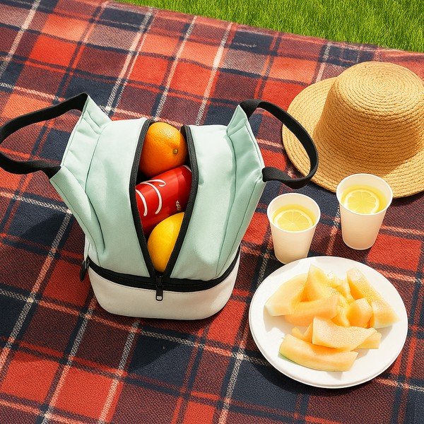 Mentazöld hűtőtáska 7 l Termo – Orion-image-1