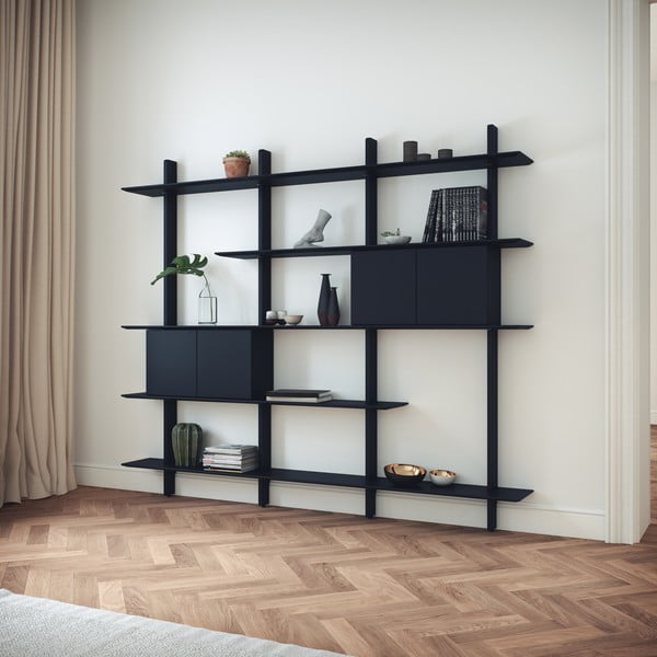 Fekete ajtó modul 68x36 cm Bridge - Tenzo-image-3