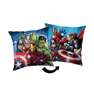 Fleece gyerek párna 40x40 cm Avengers "Heroes" – Jerry Fabrics