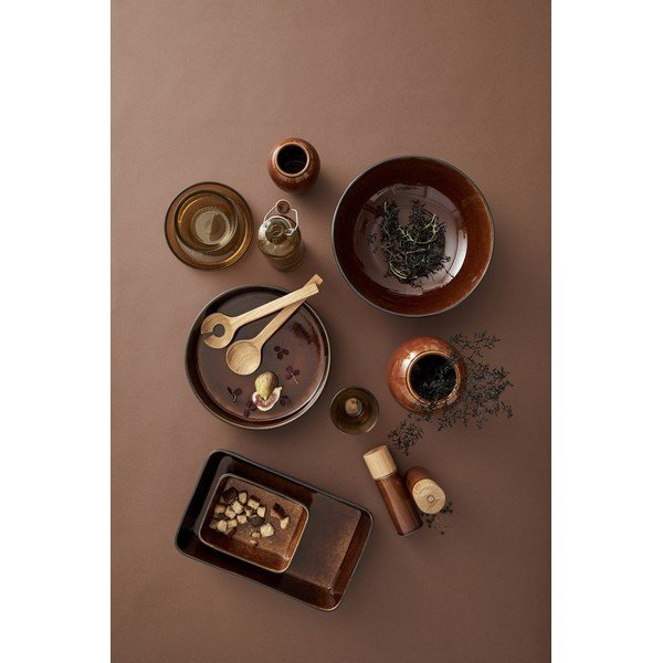 Borostyán színű kerámia só- és borsőrlő szett 2 db-os Gastro Amber – Bitz-image-1