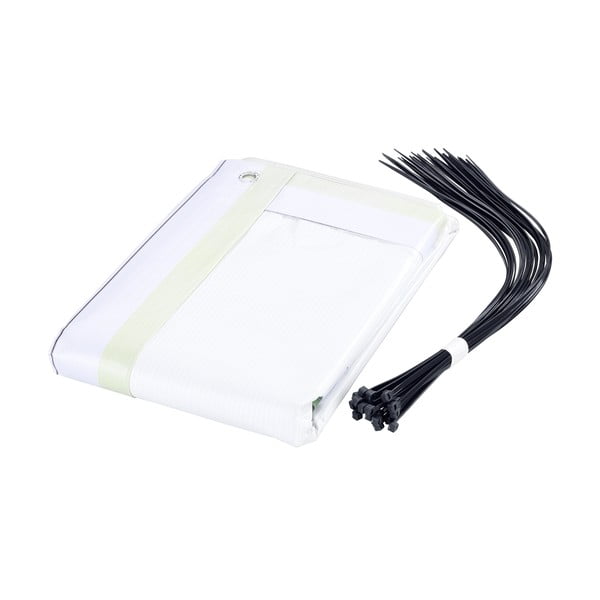 Sárga-zöld műanyag erkély belátásgátló 500x85 cm Butterfly – Maximex-image-3