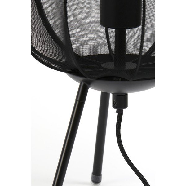 Fekete asztali lámpa (magasság 45 cm) Plumeria – Light & Living-image-3