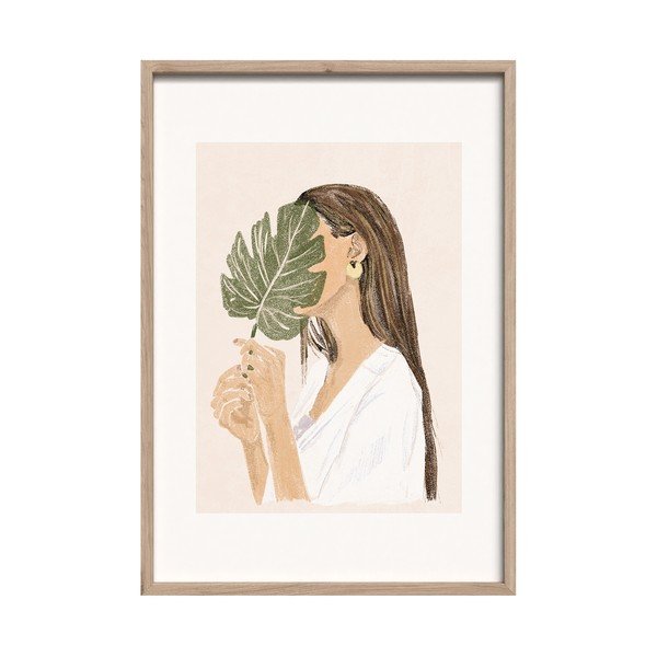 Nyomtatott keretezett kép 50x70 cm Hidden – Styler