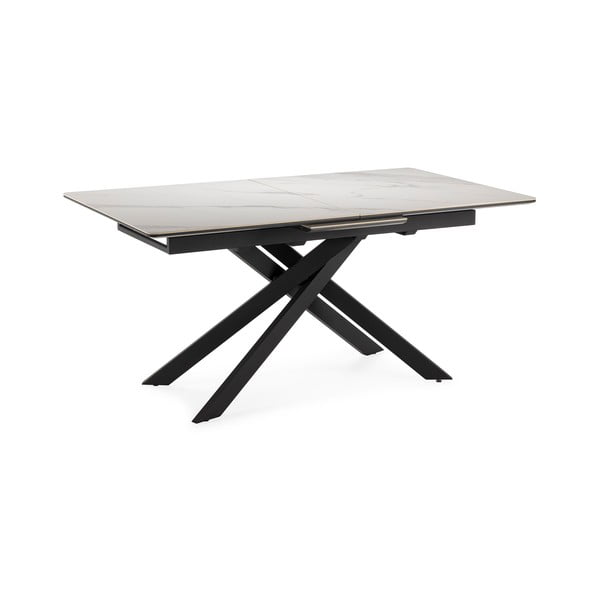 Bővíthető étkezőasztal kerámia asztallappal, hosszabbító asztallappal 89,5x160 cm Belma – Marckeric-image-3