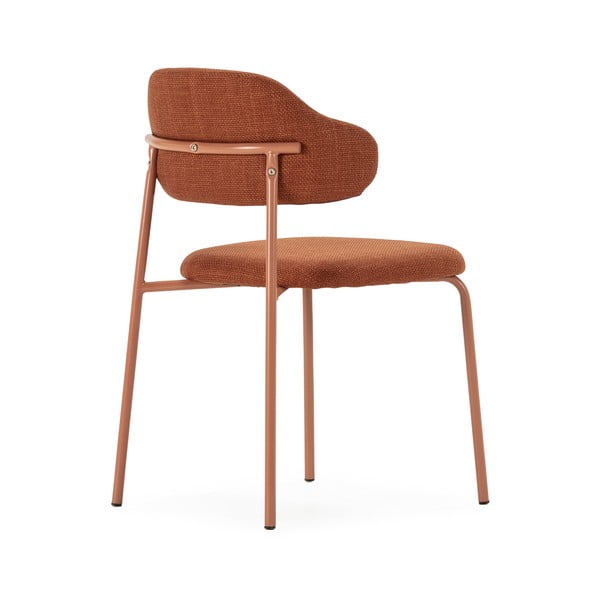 Terrakotta színű étkezőszék szett 4 db-os Adriel – Marckeric-image-4