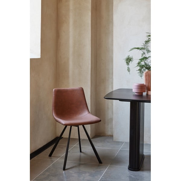 Konyakbarna étkezőszék Yukon – Unique Furniture-image-1