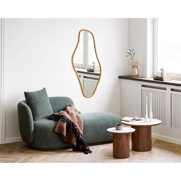 Kerek tárolóasztal kerámia asztallappal ø 40 cm Noli – House Nordic-image-3