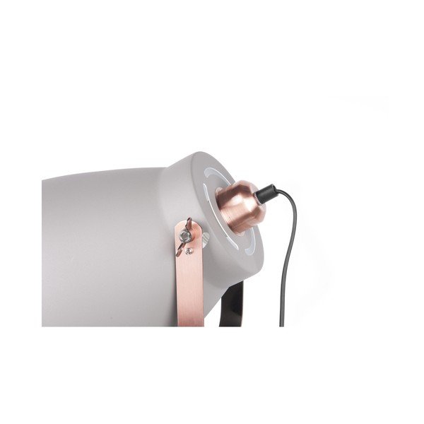Mingle szürke állólámpa réz színű részletekkel - Leitmotiv-image-2