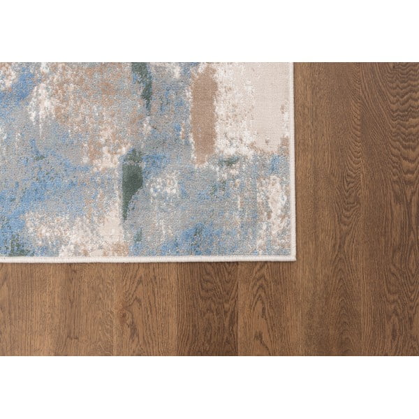 Világoskék futószőnyeg 80x300 cm Sensi Zashi – FD-image-4