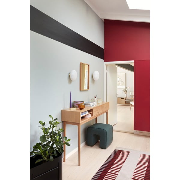 Sculpture türkiz puff - Hübsch-image-3