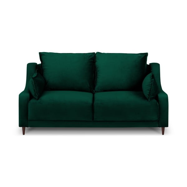 Freesia zöld bársony kanapé, 150 cm - Mazzini Sofas