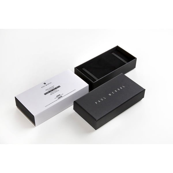 Cassio férfi karóra fekete rozsdamentes acélszíjjal - Paul McNeal-image-4