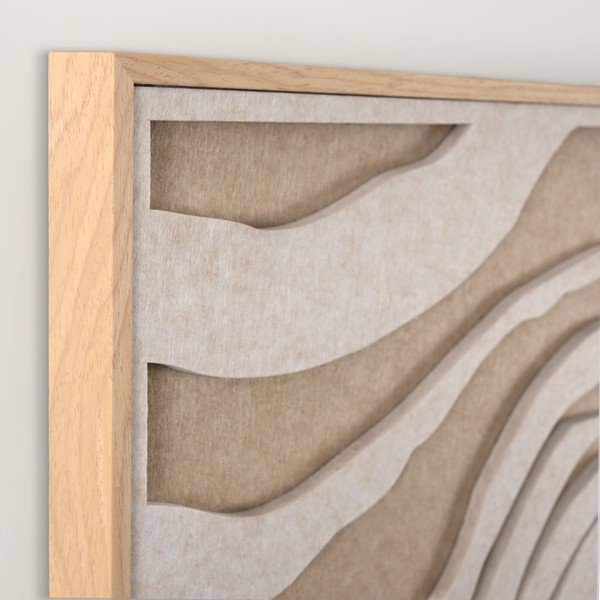 3D-s keretezett-akusztikus kép 62x62 cm Sacred Silence 2 – Malerifabrikken-image-3