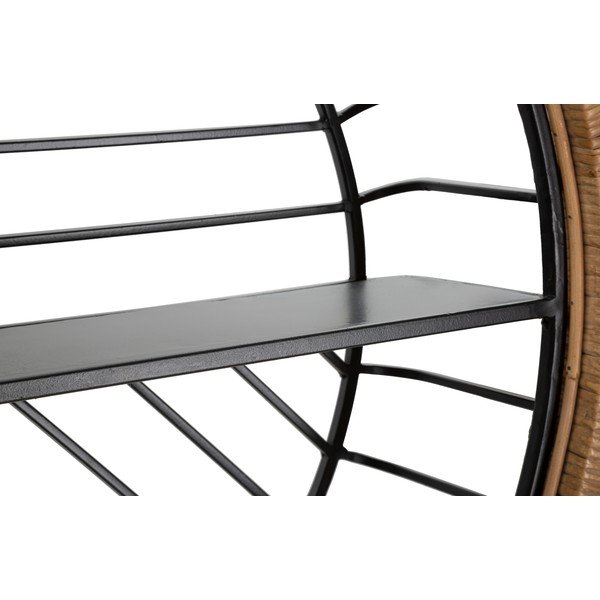 Fekete fém polc Cebu - Mauro Ferretti-image-4