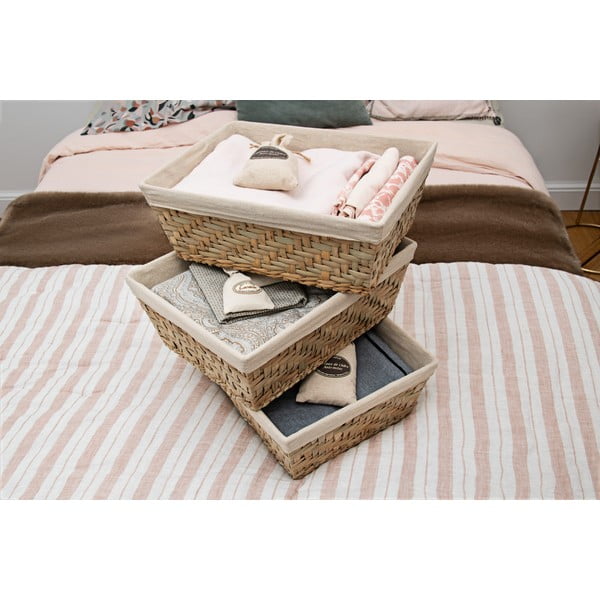 Rush tárolókosár, 38,5 x 28,5 cm - Compactor-image-1