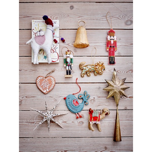 Papír karácsonyfadísz készlet 2 db-os Lecce – Bloomingville-image-2