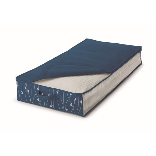 Leaves kék tárolódoboz ágy alá, szélesség 50 cm - Cosatto