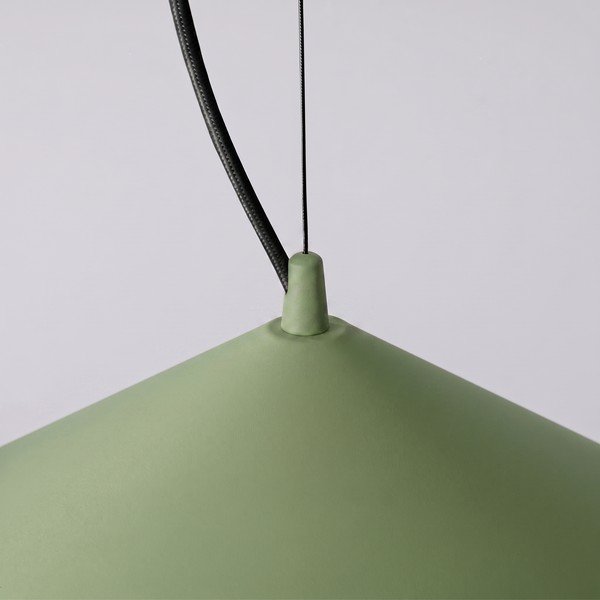 Khaki fém LED függőlámpa ø 50 cm FINT – Thoro-image-4