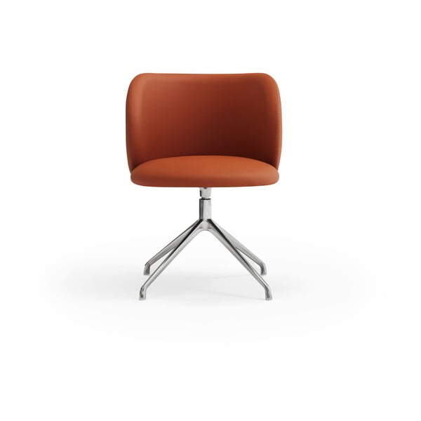 Narancssárga kárpitozott étkezőfotel Mogi – Teulat-image-2