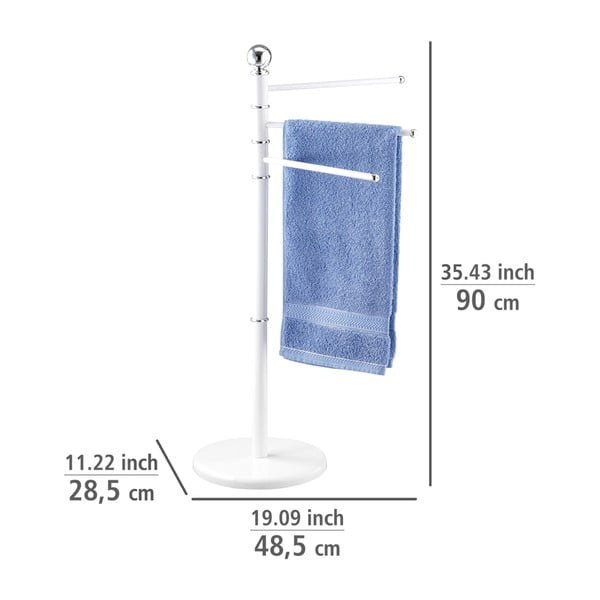 Exclusive fehér törölközőtartó állvány - Wenko-image-2