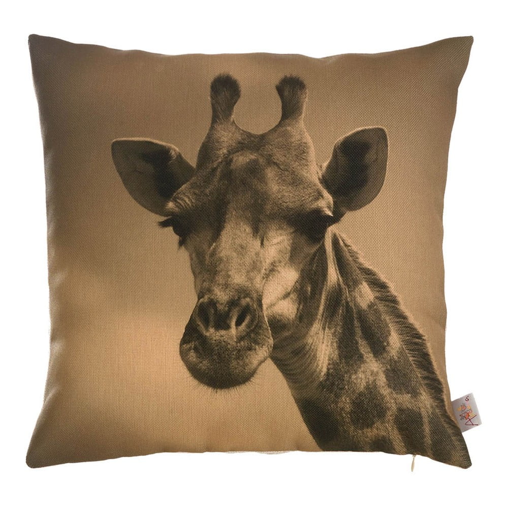 Giraffe párnahuzat, 43 x 43 cm - Mike & Co. NEW YORK