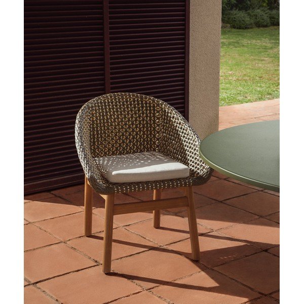 Zöld rattan kerti szék Olbia – Kave Home-image-1