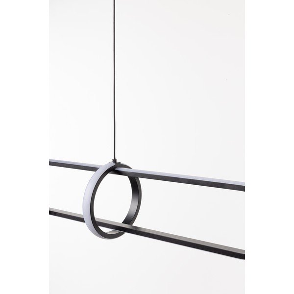 Fekete fém LED függőlámpa Alken – Bizzotto-image-4