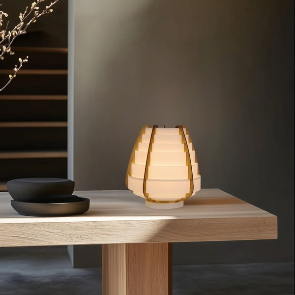 Fehér asztali lámpa (magasság 27 cm) Nagoja – Candellux Lighting-image-3