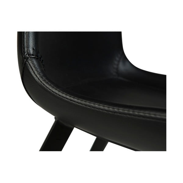 Hype fekete műbőr bárszék - DAN-FORM Denmark-image-3