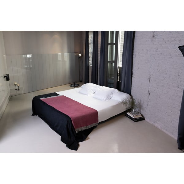 Jade borvörös pléd, 140 x 180 cm - Euromant-image-2